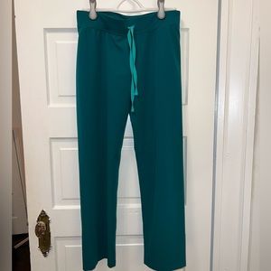 Figs livingston basic scrub pant in hunter green S/P